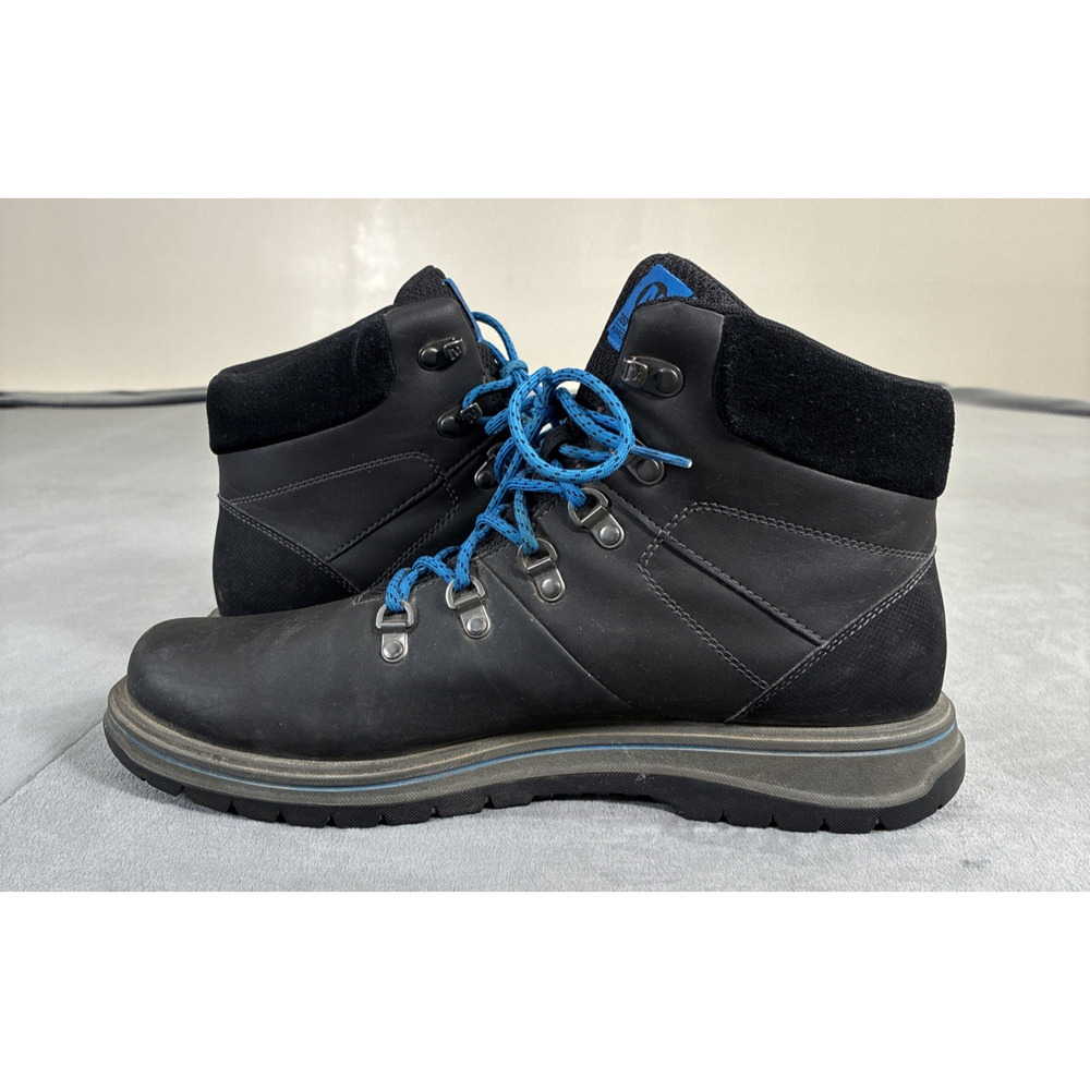 Merrell Boots Men SZ 12 BLK Bounder Mid Hiking Gorpcore Outdoor Leather Athletic - Picture 5 of 16